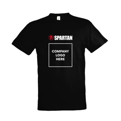 Spartan Customisable Cotton Tee (Dark Colours) Thumbnail